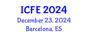 International Conference on Nutrition and Food Engineering (ICFE) December 23, 2024 - Barcelona, Spain