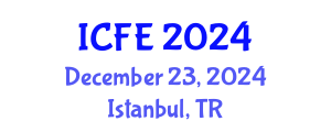 International Conference on Nutrition and Food Engineering (ICFE) December 23, 2024 - Istanbul, Turkey