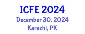 International Conference on Nutrition and Food Engineering (ICFE) December 30, 2024 - Karachi, Pakistan