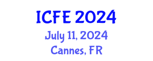 International Conference on Nutrition and Food Engineering (ICFE) July 11, 2024 - Cannes, France