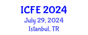 International Conference on Nutrition and Food Engineering (ICFE) July 29, 2024 - Istanbul, Turkey