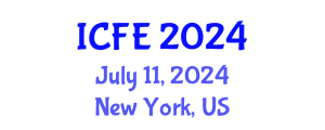 International Conference on Nutrition and Food Engineering (ICFE) July 11, 2024 - New York, United States
