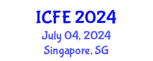 International Conference on Nutrition and Food Engineering (ICFE) July 04, 2024 - Singapore, Singapore
