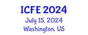International Conference on Nutrition and Food Engineering (ICFE) July 15, 2024 - Washington, United States