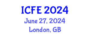 International Conference on Nutrition and Food Engineering (ICFE) June 27, 2024 - London, United Kingdom