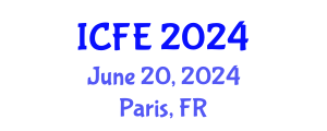 International Conference on Nutrition and Food Engineering (ICFE) June 20, 2024 - Paris, France