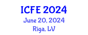 International Conference on Nutrition and Food Engineering (ICFE) June 20, 2024 - Riga, Latvia