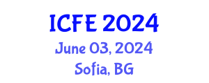 International Conference on Nutrition and Food Engineering (ICFE) June 03, 2024 - Sofia, Bulgaria