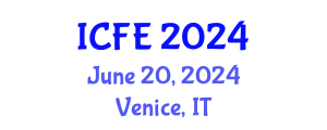 International Conference on Nutrition and Food Engineering (ICFE) June 20, 2024 - Venice, Italy