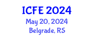 International Conference on Nutrition and Food Engineering (ICFE) May 20, 2024 - Belgrade, Serbia