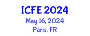 International Conference on Nutrition and Food Engineering (ICFE) May 16, 2024 - Paris, France