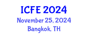 International Conference on Nutrition and Food Engineering (ICFE) November 25, 2024 - Bangkok, Thailand