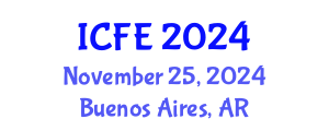 International Conference on Nutrition and Food Engineering (ICFE) November 25, 2024 - Buenos Aires, Argentina