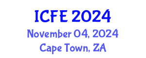 International Conference on Nutrition and Food Engineering (ICFE) November 04, 2024 - Cape Town, South Africa