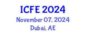 International Conference on Nutrition and Food Engineering (ICFE) November 07, 2024 - Dubai, United Arab Emirates