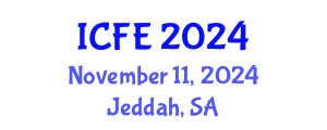 International Conference on Nutrition and Food Engineering (ICFE) November 11, 2024 - Jeddah, Saudi Arabia