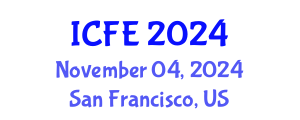 International Conference on Nutrition and Food Engineering (ICFE) November 04, 2024 - San Francisco, United States