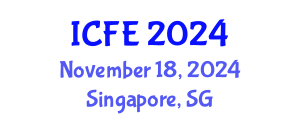 International Conference on Nutrition and Food Engineering (ICFE) November 18, 2024 - Singapore, Singapore
