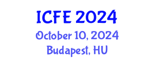 International Conference on Nutrition and Food Engineering (ICFE) October 10, 2024 - Budapest, Hungary