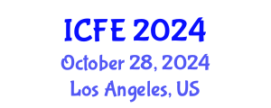 International Conference on Nutrition and Food Engineering (ICFE) October 28, 2024 - Los Angeles, United States