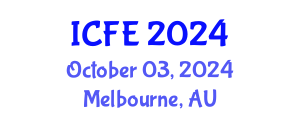 International Conference on Nutrition and Food Engineering (ICFE) October 03, 2024 - Melbourne, Australia