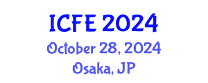 International Conference on Nutrition and Food Engineering (ICFE) October 28, 2024 - Osaka, Japan