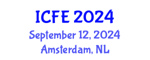 International Conference on Nutrition and Food Engineering (ICFE) September 12, 2024 - Amsterdam, Netherlands