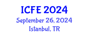 International Conference on Nutrition and Food Engineering (ICFE) September 26, 2024 - Istanbul, Turkey