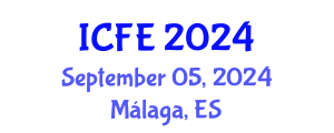 International Conference on Nutrition and Food Engineering (ICFE) September 05, 2024 - Málaga, Spain
