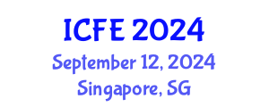 International Conference on Nutrition and Food Engineering (ICFE) September 12, 2024 - Singapore, Singapore