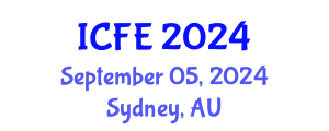 International Conference on Nutrition and Food Engineering (ICFE) September 05, 2024 - Sydney, Australia