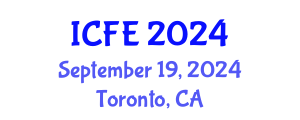 International Conference on Nutrition and Food Engineering (ICFE) September 19, 2024 - Toronto, Canada
