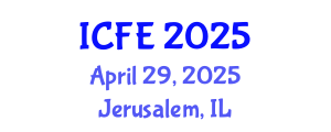 International Conference on Nutrition and Food Engineering (ICFE) April 29, 2025 - Jerusalem, Israel