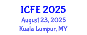 International Conference on Nutrition and Food Engineering (ICFE) August 23, 2025 - Kuala Lumpur, Malaysia