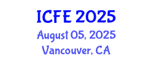 International Conference on Nutrition and Food Engineering (ICFE) August 05, 2025 - Vancouver, Canada