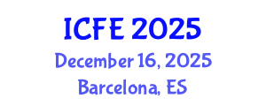International Conference on Nutrition and Food Engineering (ICFE) December 16, 2025 - Barcelona, Spain