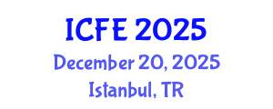 International Conference on Nutrition and Food Engineering (ICFE) December 20, 2025 - Istanbul, Turkey