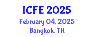 International Conference on Nutrition and Food Engineering (ICFE) February 04, 2025 - Bangkok, Thailand