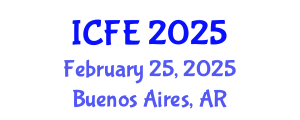 International Conference on Nutrition and Food Engineering (ICFE) February 25, 2025 - Buenos Aires, Argentina