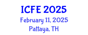 International Conference on Nutrition and Food Engineering (ICFE) February 11, 2025 - Pattaya, Thailand