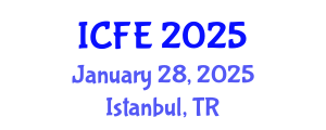 International Conference on Nutrition and Food Engineering (ICFE) January 28, 2025 - Istanbul, Turkey
