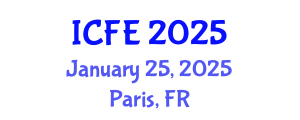 International Conference on Nutrition and Food Engineering (ICFE) January 25, 2025 - Paris, France