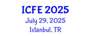 International Conference on Nutrition and Food Engineering (ICFE) July 29, 2025 - Istanbul, Turkey