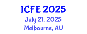 International Conference on Nutrition and Food Engineering (ICFE) July 21, 2025 - Melbourne, Australia