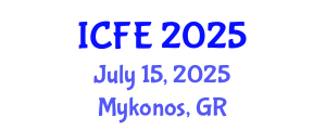 International Conference on Nutrition and Food Engineering (ICFE) July 15, 2025 - Mykonos, Greece