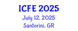 International Conference on Nutrition and Food Engineering (ICFE) July 12, 2025 - Santorini, Greece