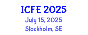 International Conference on Nutrition and Food Engineering (ICFE) July 15, 2025 - Stockholm, Sweden