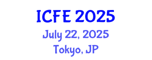 International Conference on Nutrition and Food Engineering (ICFE) July 22, 2025 - Tokyo, Japan