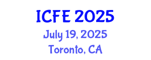 International Conference on Nutrition and Food Engineering (ICFE) July 19, 2025 - Toronto, Canada