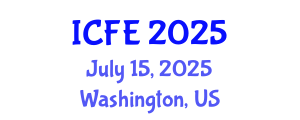International Conference on Nutrition and Food Engineering (ICFE) July 15, 2025 - Washington, United States
